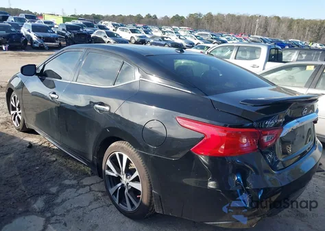 2017 Nissan Maxima 3.5 Sl из США, поврежденный, VIN 1N4AA6AP7HC438109